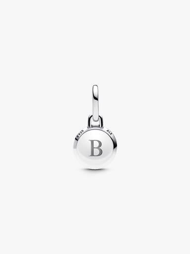 Engravable Evil Eye Murano Glass Mini Dangle Charm