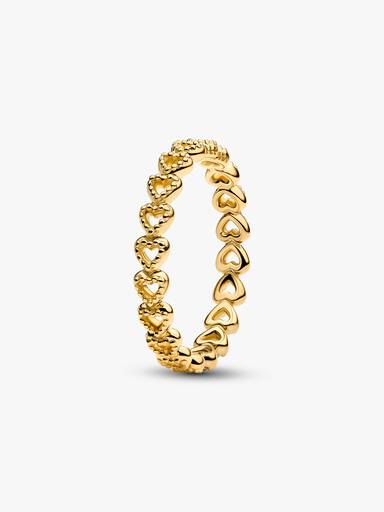 Bague Anneau de cœurs