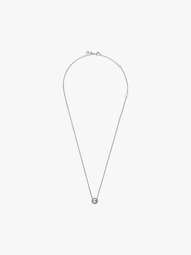 Collier Halo scintillant rond