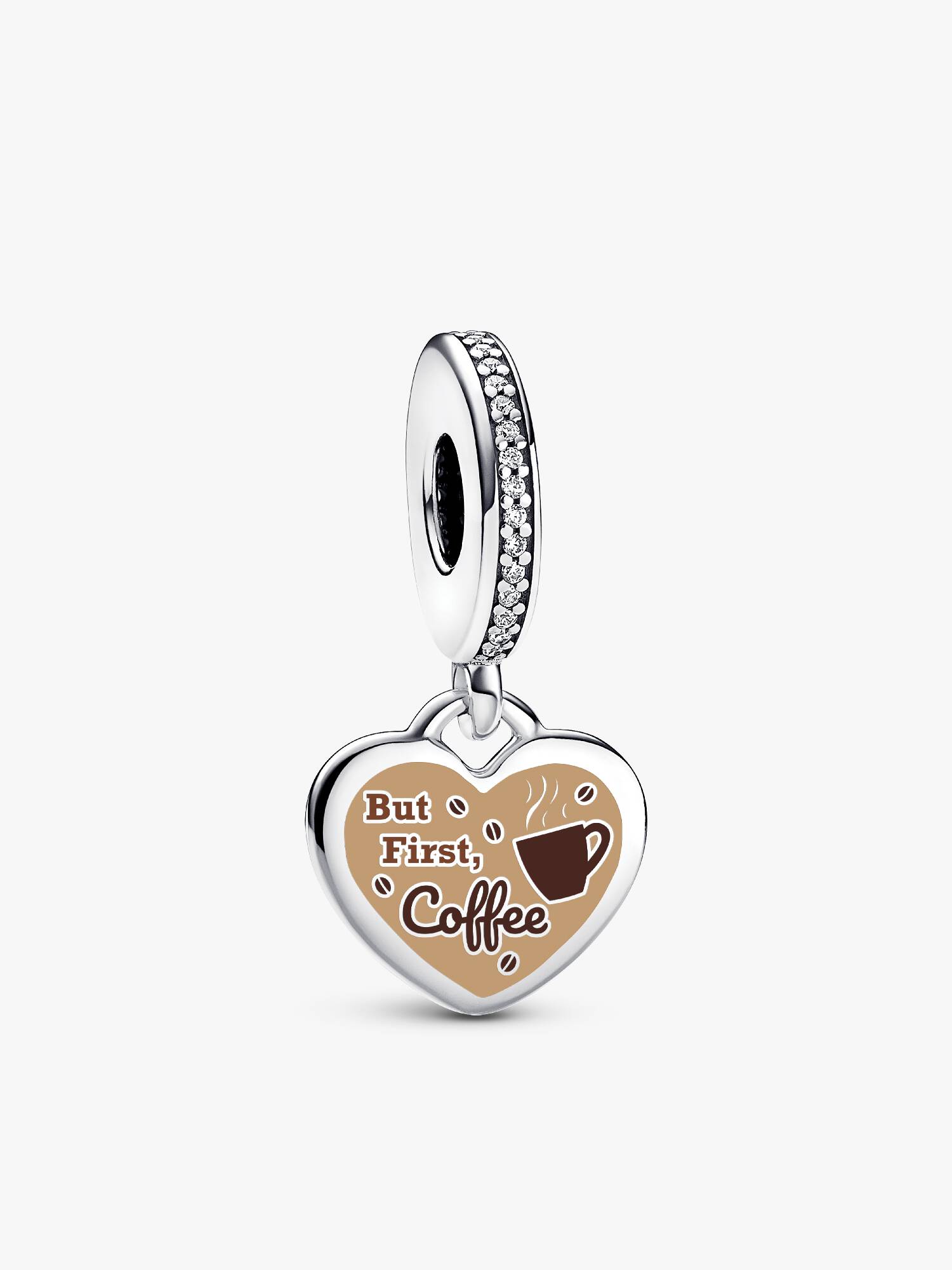  But First Coffee Dangle Charm