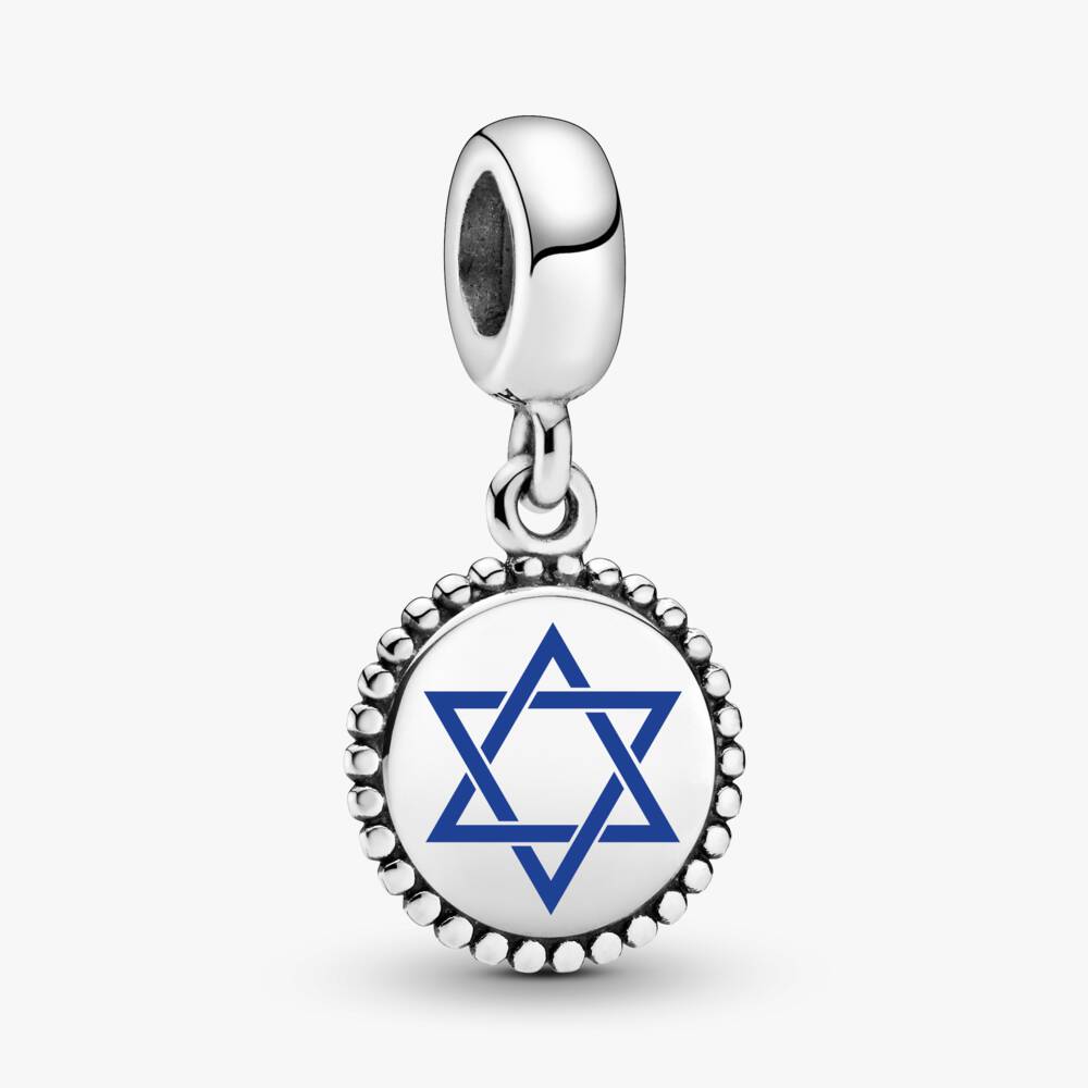 Charm-pendentif Étoile de David