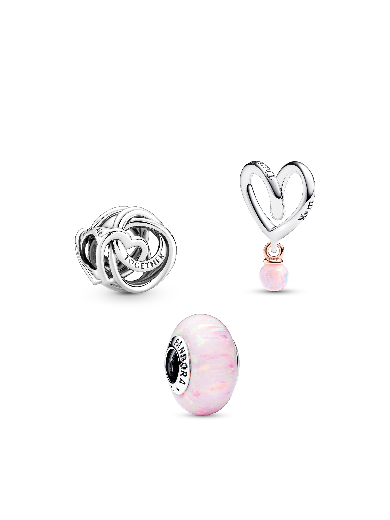 Ensemble de charms Amour familial