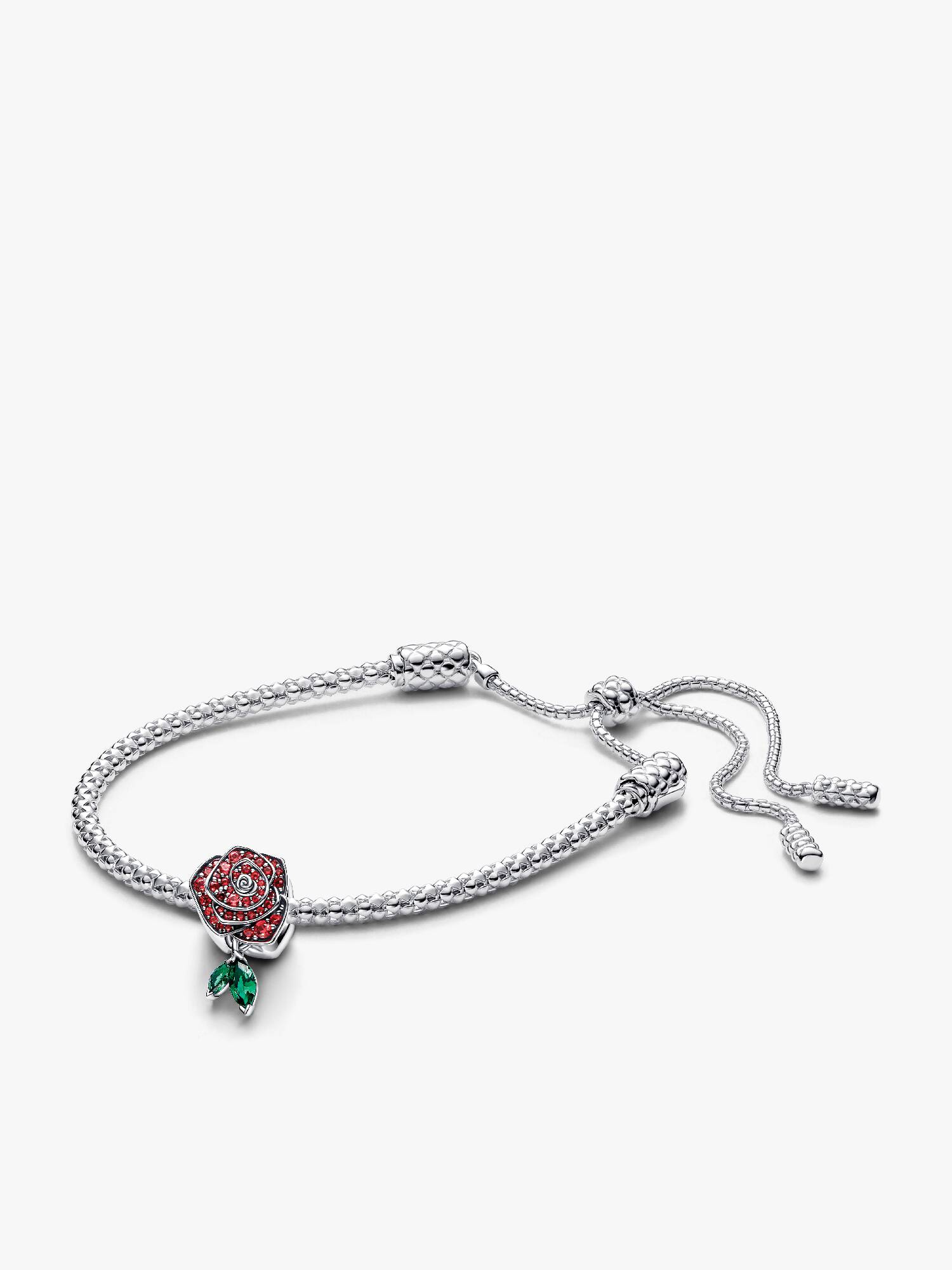 Rose in Bloom Charm Bracelet
