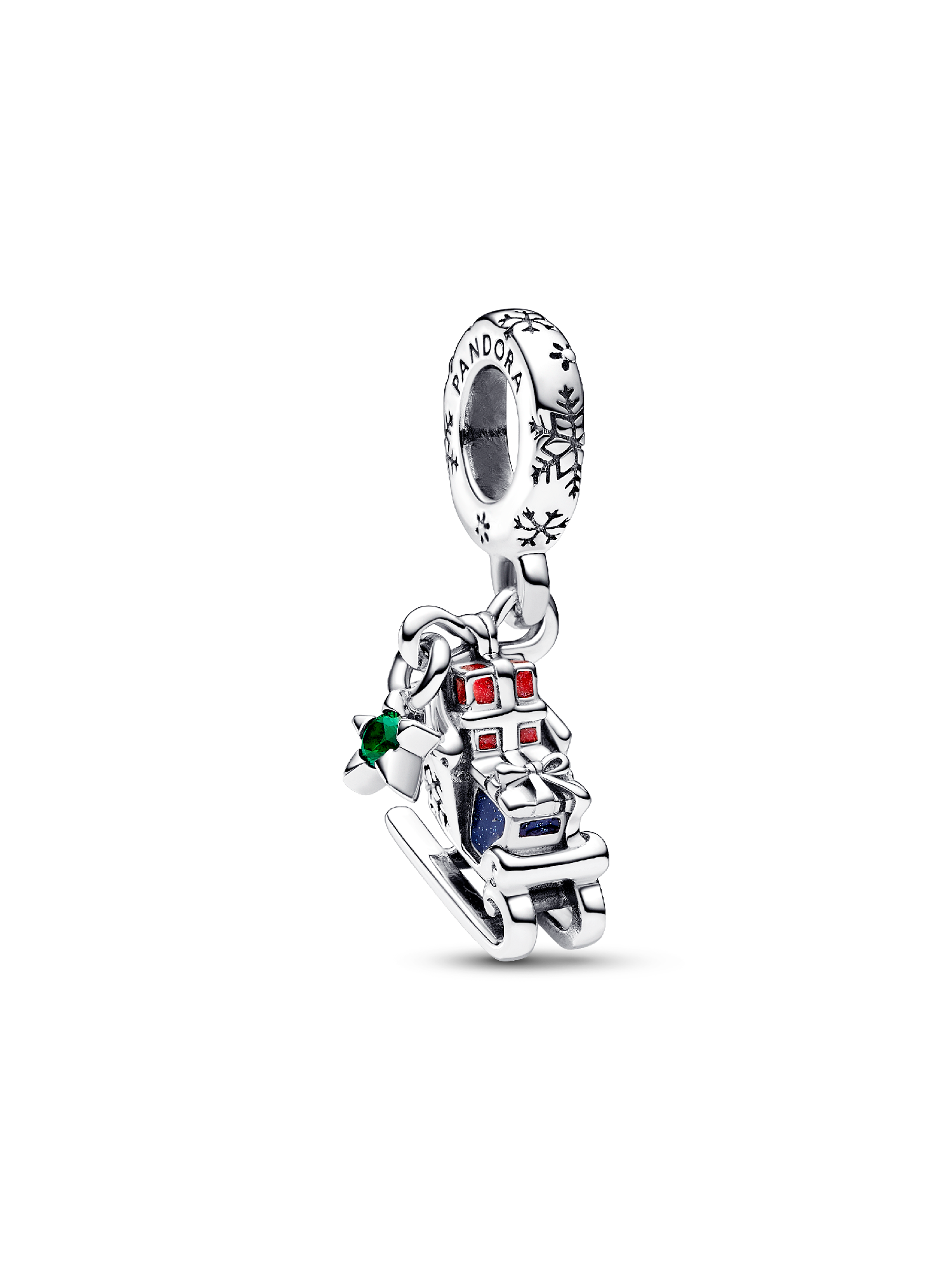 Christmas Sleigh 2023 Dangle Charm