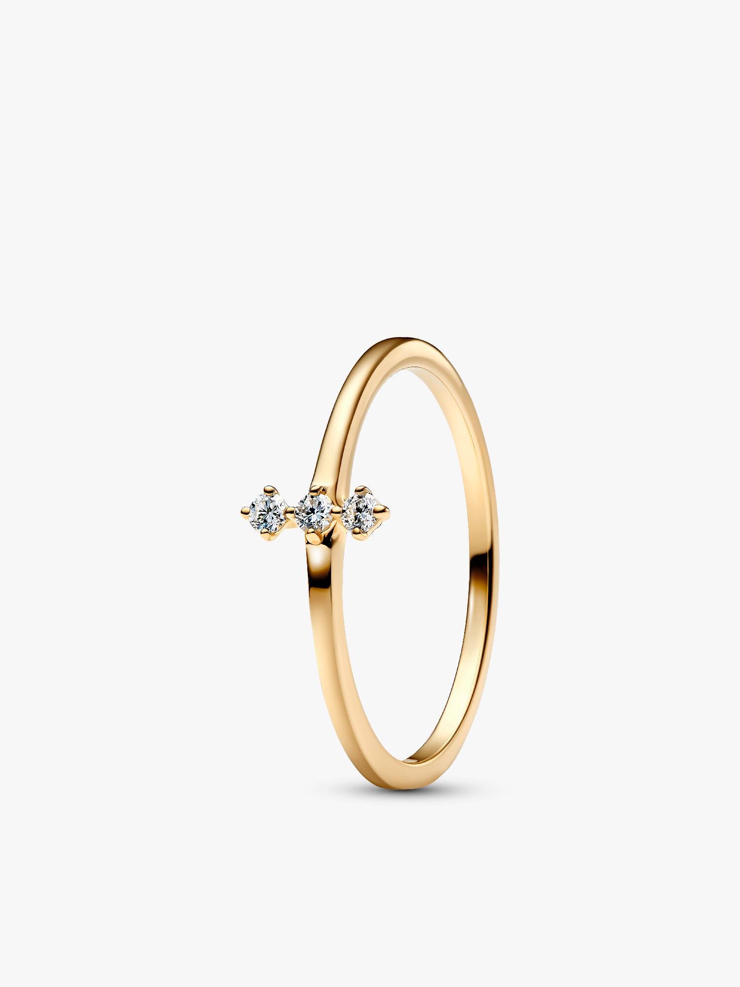 Pandora Era Lab-Grown Diamond Trio Ring