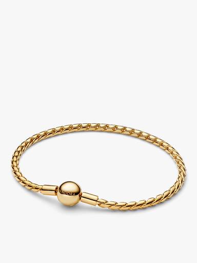 Golden Radiance Charm Bracelet Set