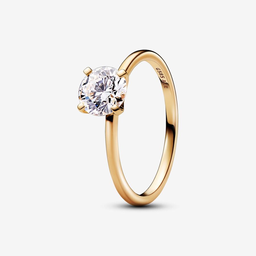 Pandora Era Lab-grown Diamond Ring 1.00 carat tw 14k Gold image number 0