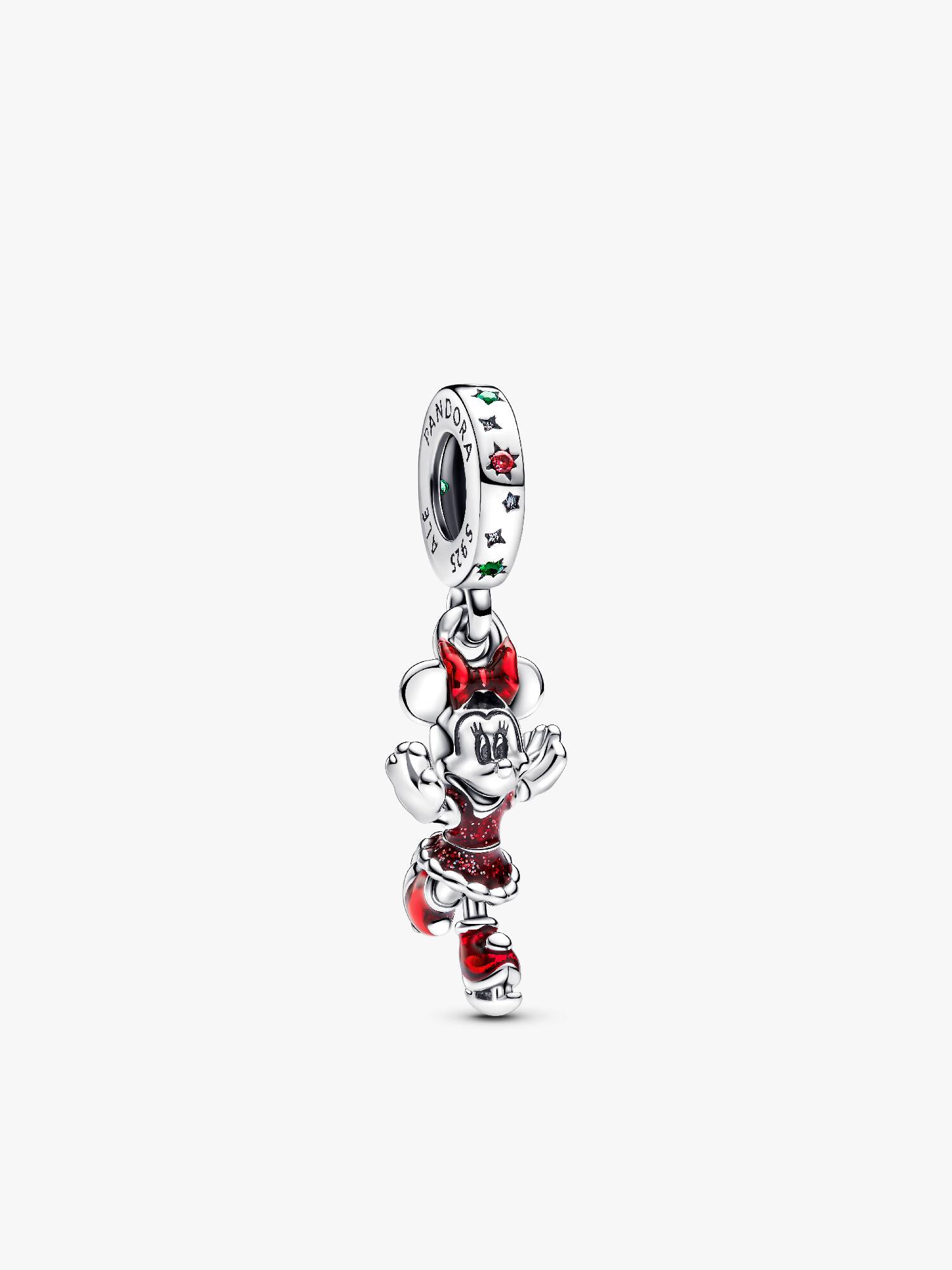 Minnie Mouse Ice Skating Dangle Charm