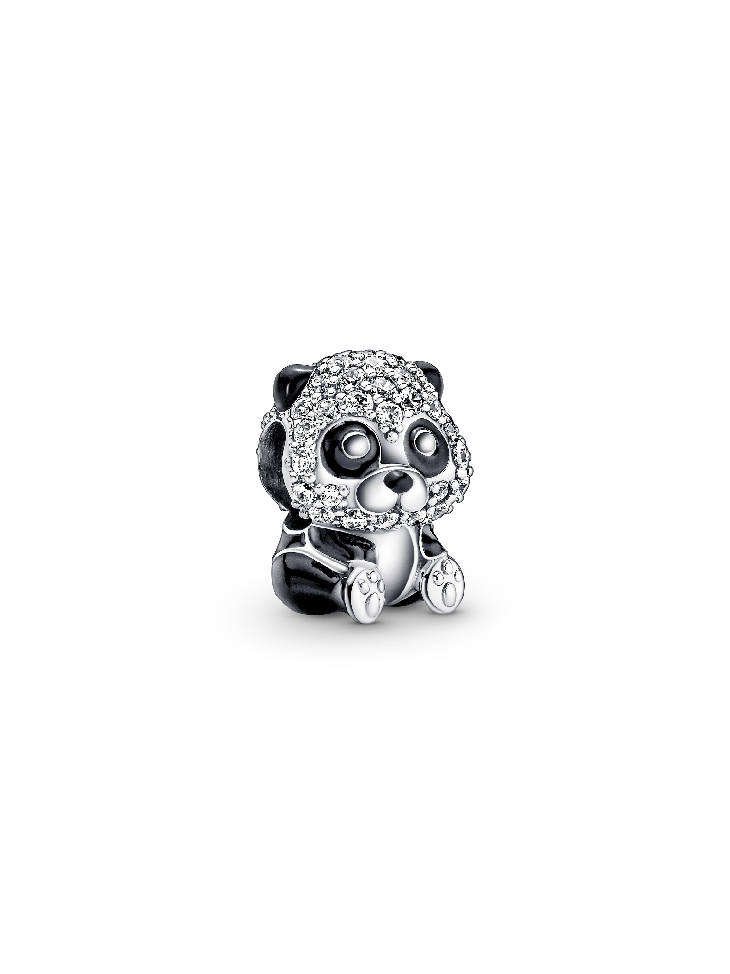 Sparkling Cute Panda Charm