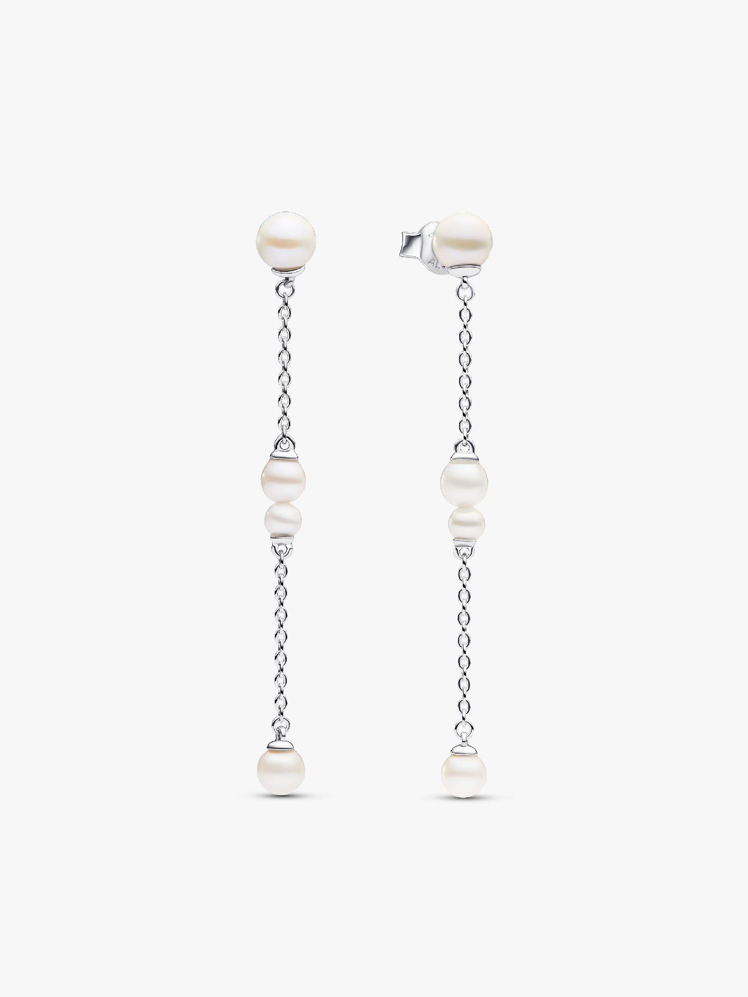 FINAL SALE - Treated Freshwater Cultured Pearl Drop Earrings