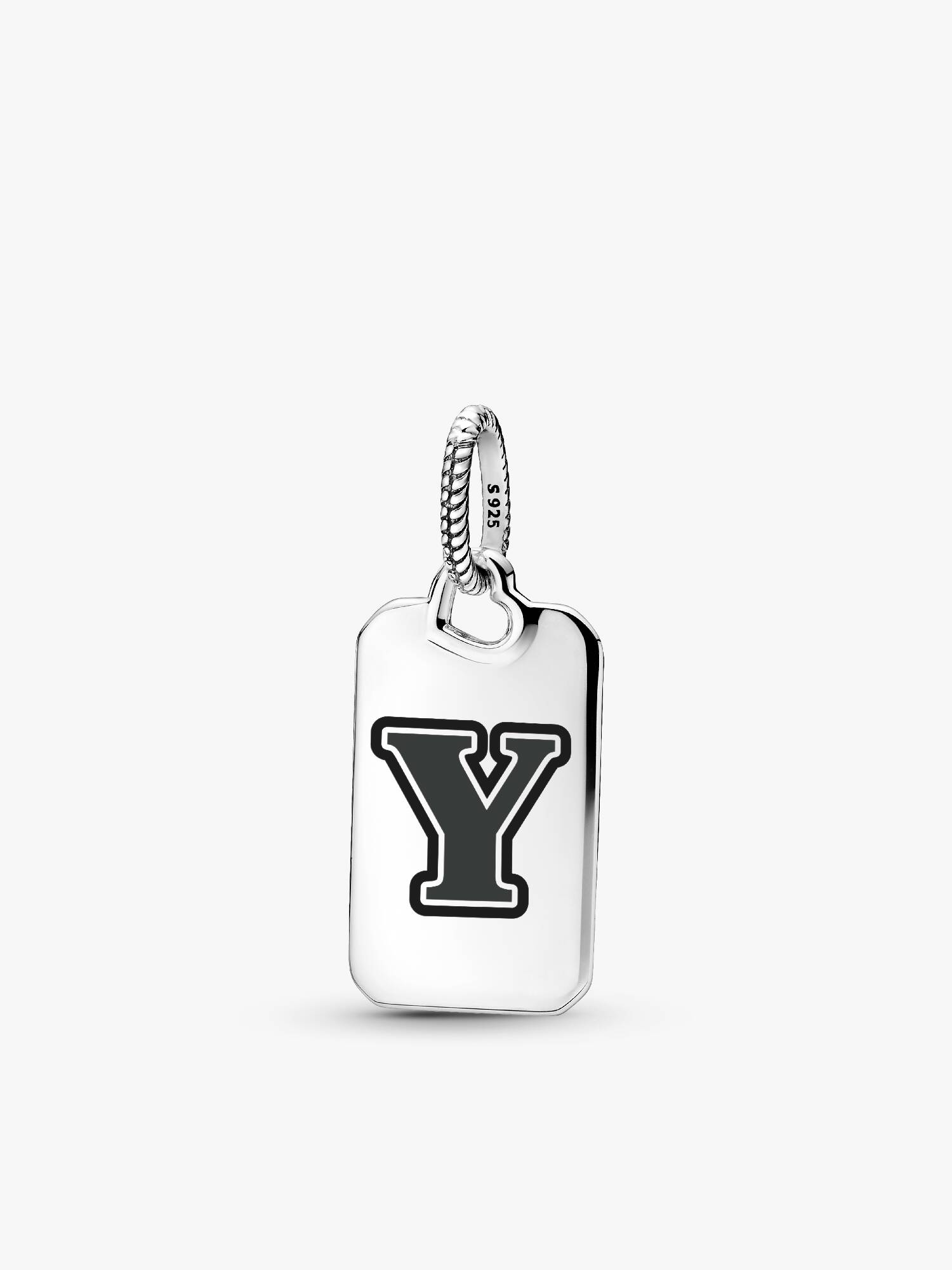 Letter Y Rectangle Pendant