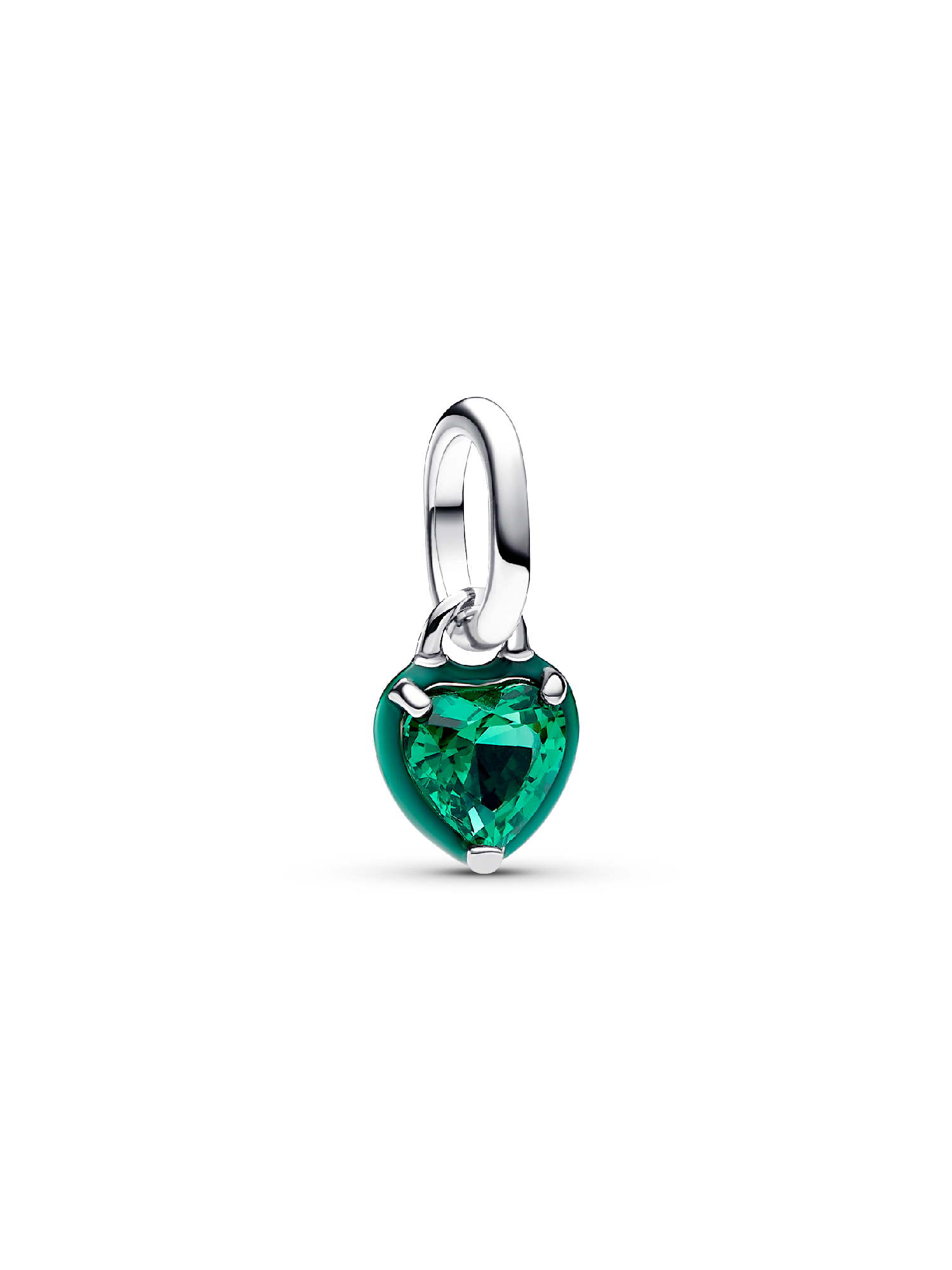 Green Chakra Heart Mini Dangle Charm