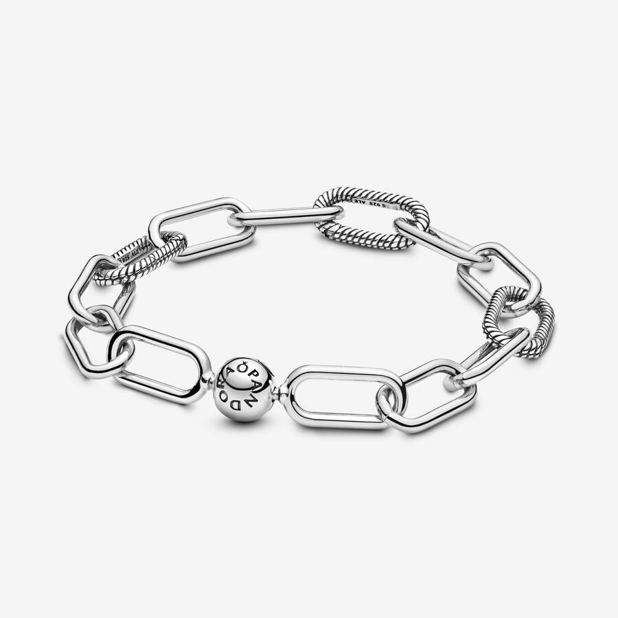 FINAL SALE - Pandora ME Round Clasp Medium-Link Chain Bracelet image number 0