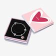 Two-Tone Infinity Heart Bracelet Gift Set