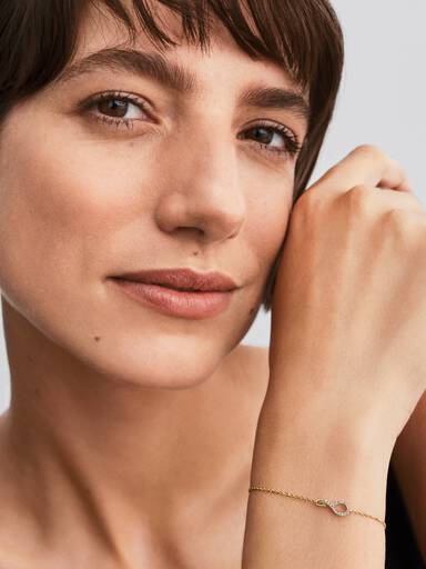 Bracelet pavé de diamants cultivés en laboratoire Pandora Infinite
