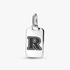 Pendentif rectangulaire lettre R Pendentif rectangulaire lettre R