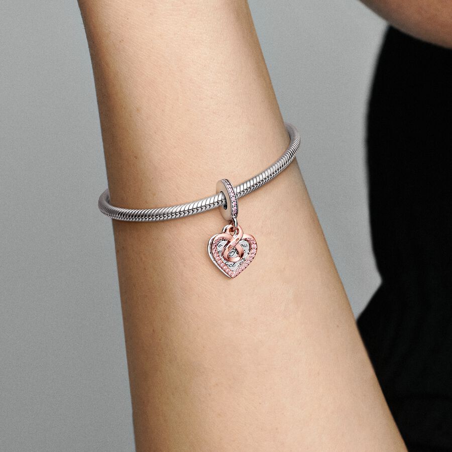 Heart Infinity Bracelet Rose Gold Sterling Silver, Infinite Love  Personalized Christmas Gifts Sister Wife Mother Daughter Best Friend Gift -   Canada