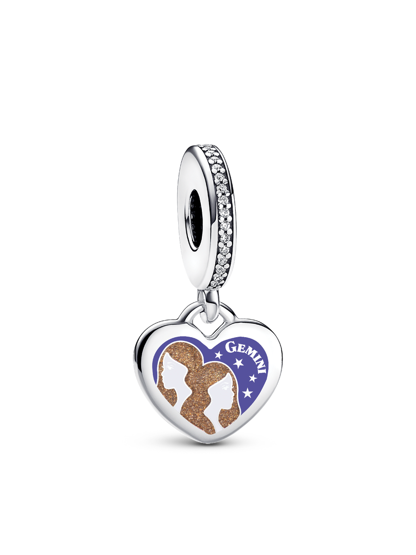 Bracelet avec charm-pendentif Gémeau