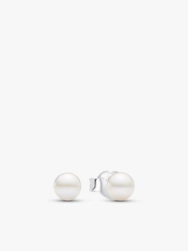 Treated Freshwater Cultured Pearl Earring Set