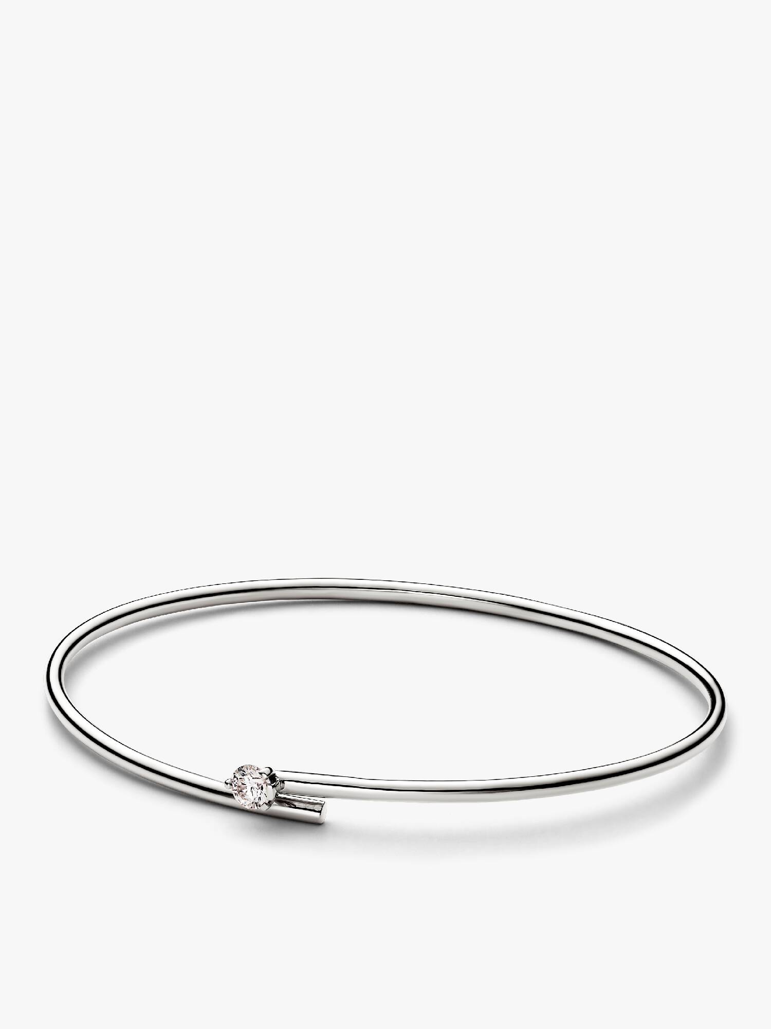 VENTE FINALE -  Bracelet jonc ouvert à diamant cultivé en laboratoire Pandora Infinite