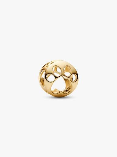 Openwork Paw Charm