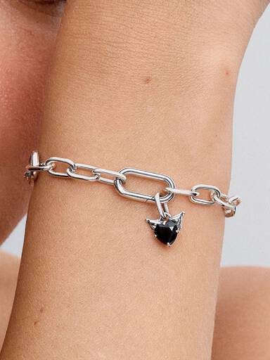 Mini charm-pendentif Cœur ailé