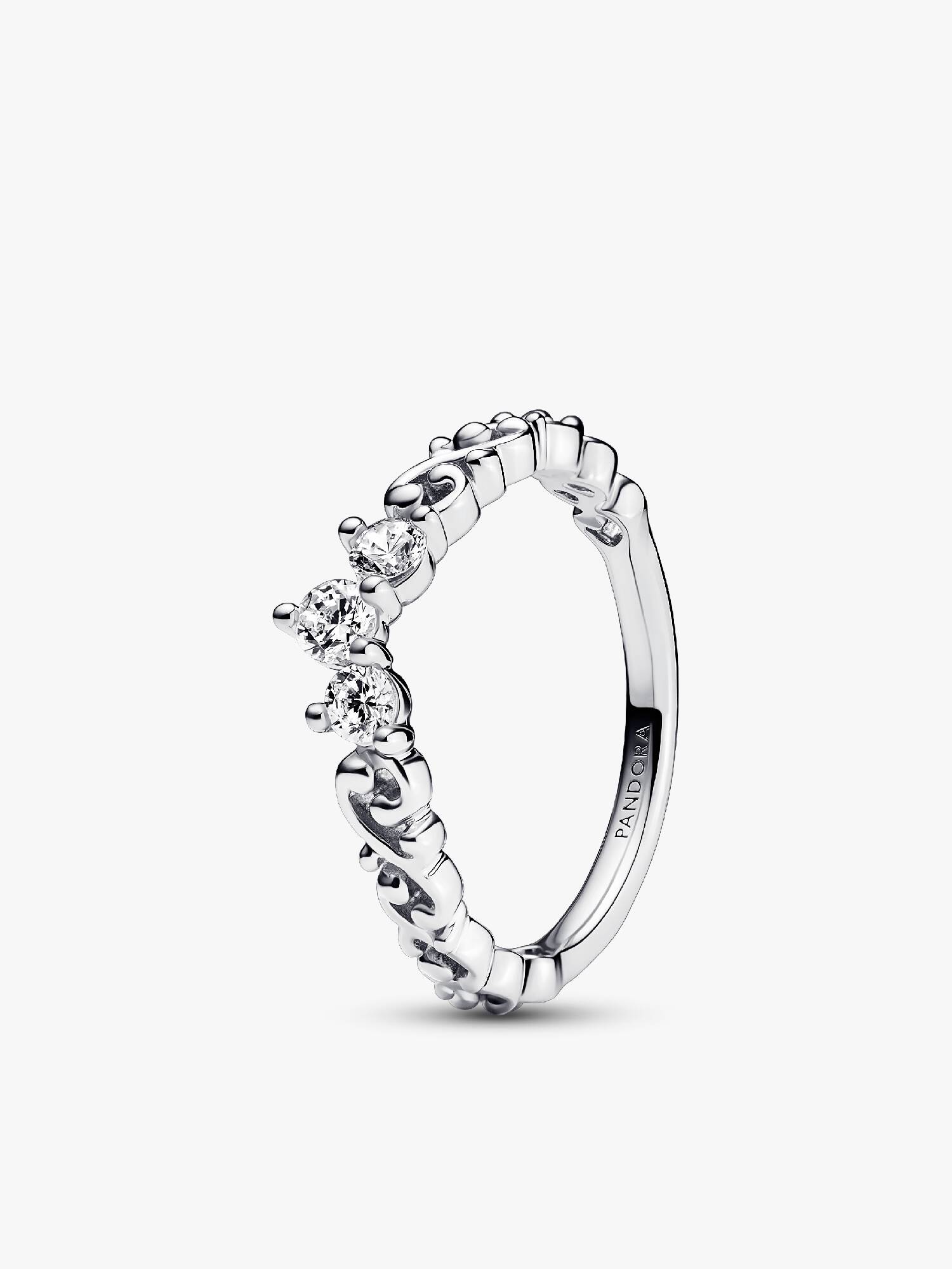 FINAL SALE - Regal Swirl Tiara Ring