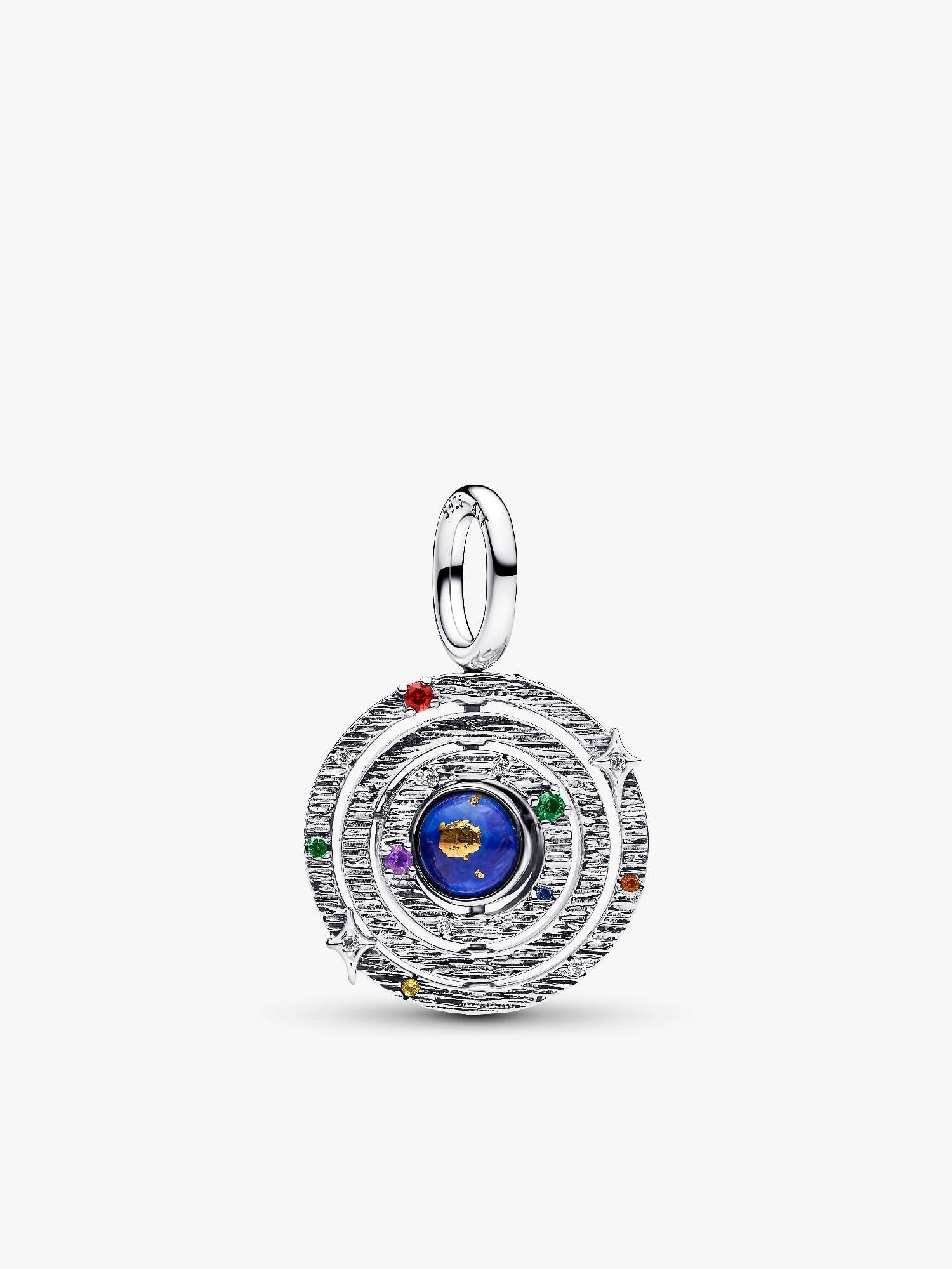 Charm-pendentif pivotant Sphère armillaire