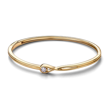 Pandora Infinite diamant cultivé en laboratoire bracelet rigide avec 0,25 carat tw en or 14 K