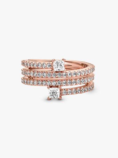 VENTE FINALE - Bague triple spirale