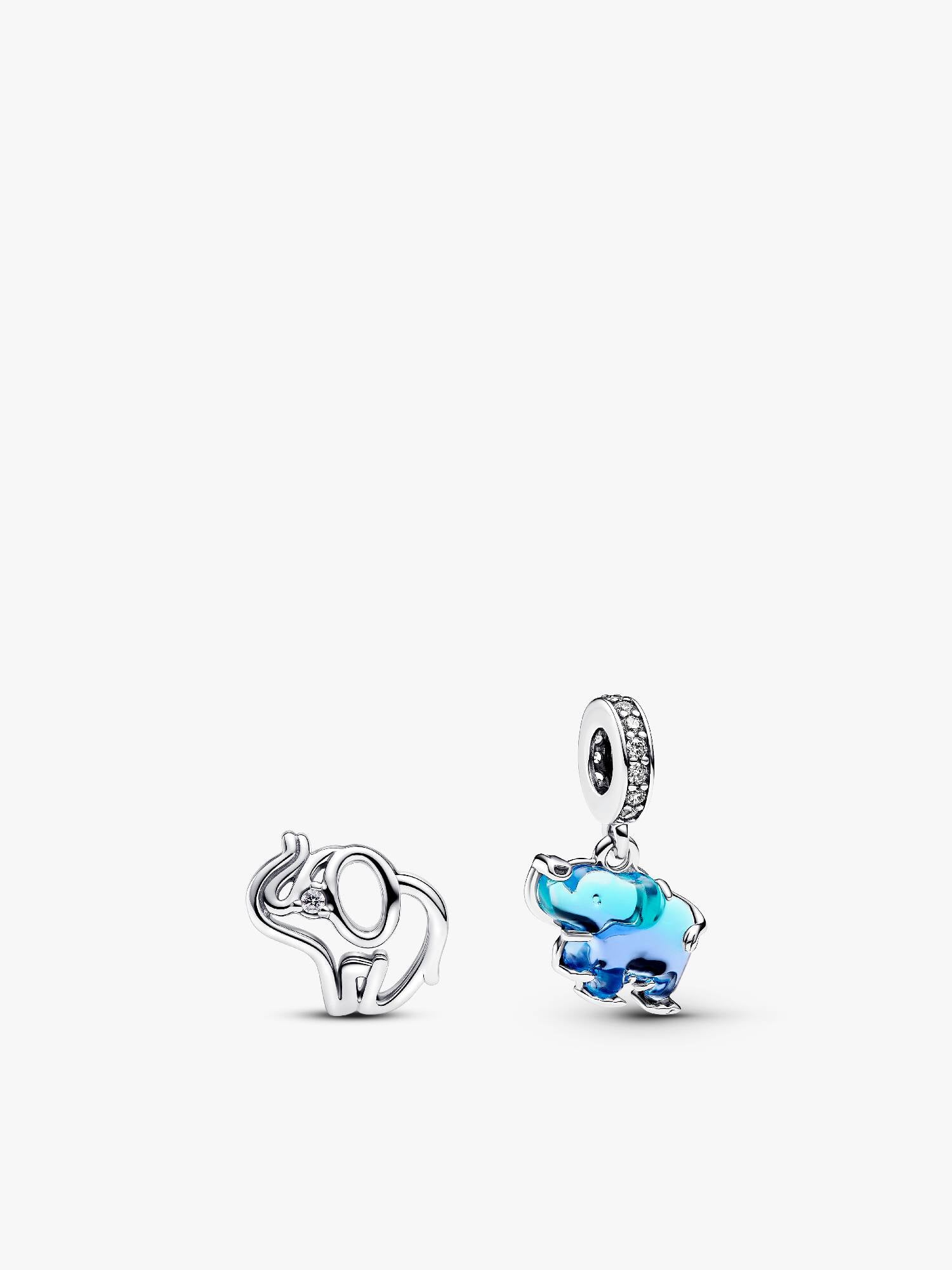 Elephant Charm Duo