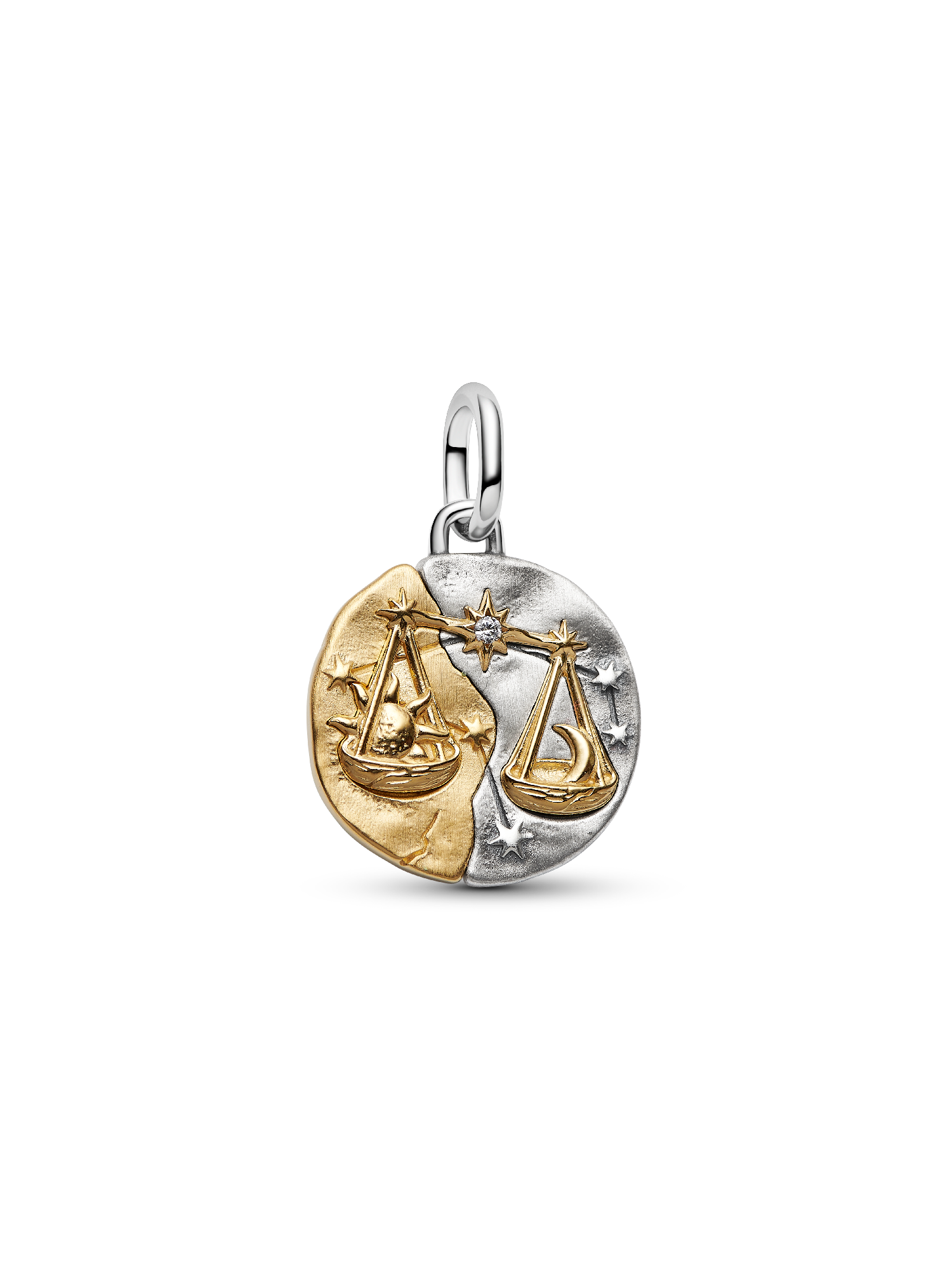 Libra Zodiac Medallion Charm