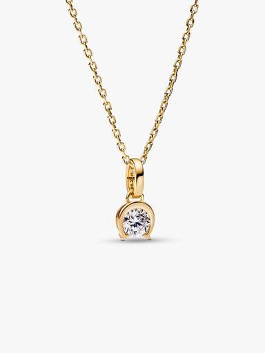 FINAL SALE - Pandora Talisman Lab-Grown Diamond Horseshoe Pendant