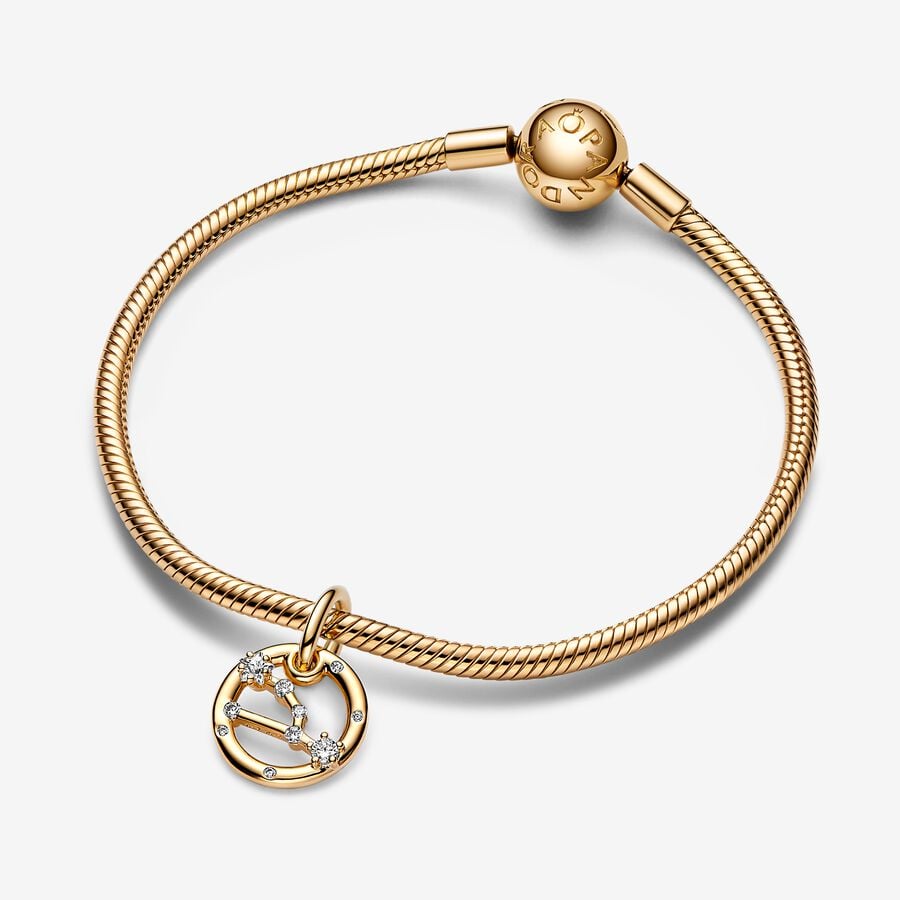 Ensemble de bracelets à breloques pendants du zodiaque Taureau image number 0