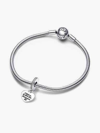 FINAL SALE - Vancouver Hiker Heart Dangle Charm