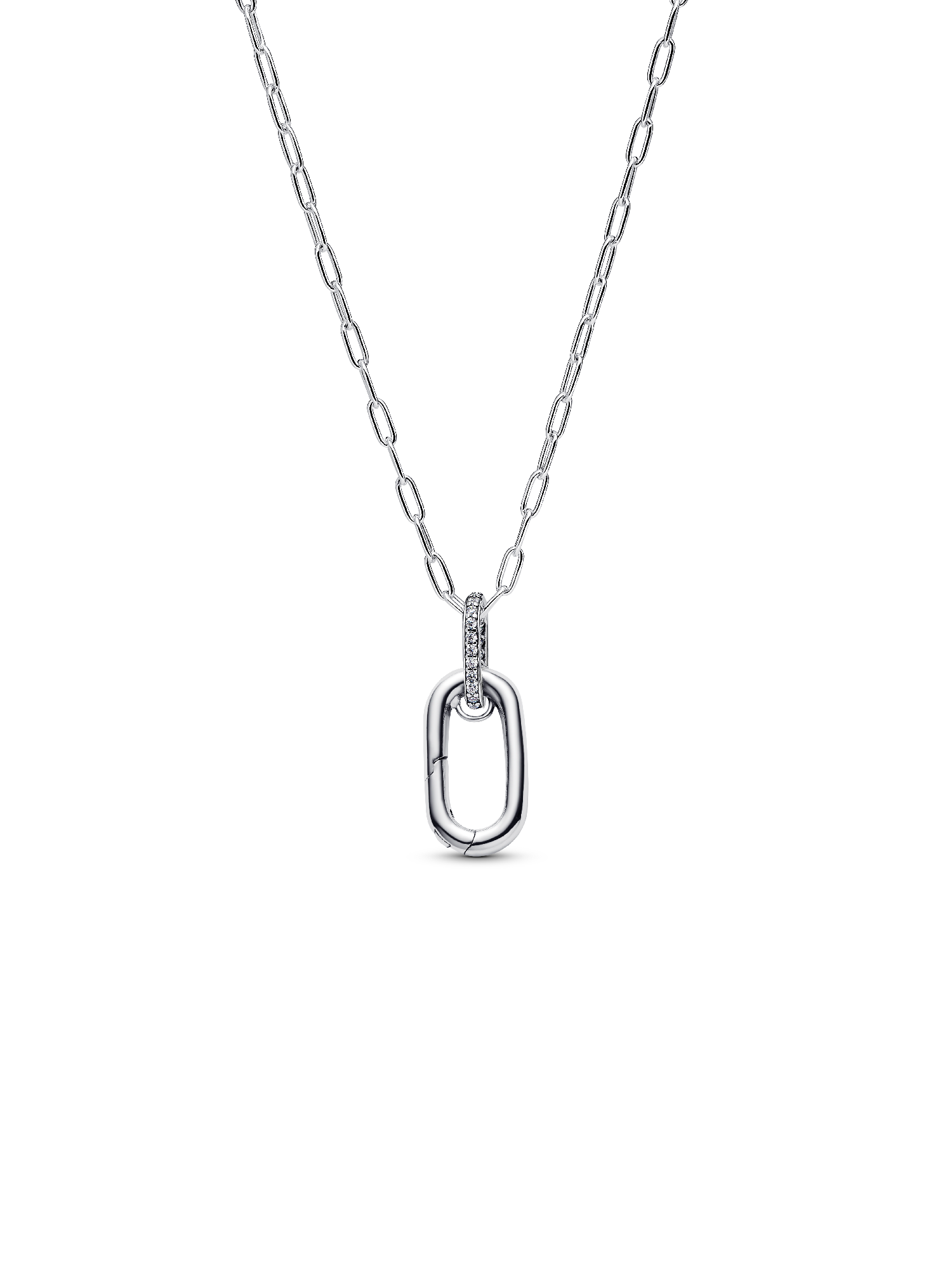 Openable Link Pendant Necklace