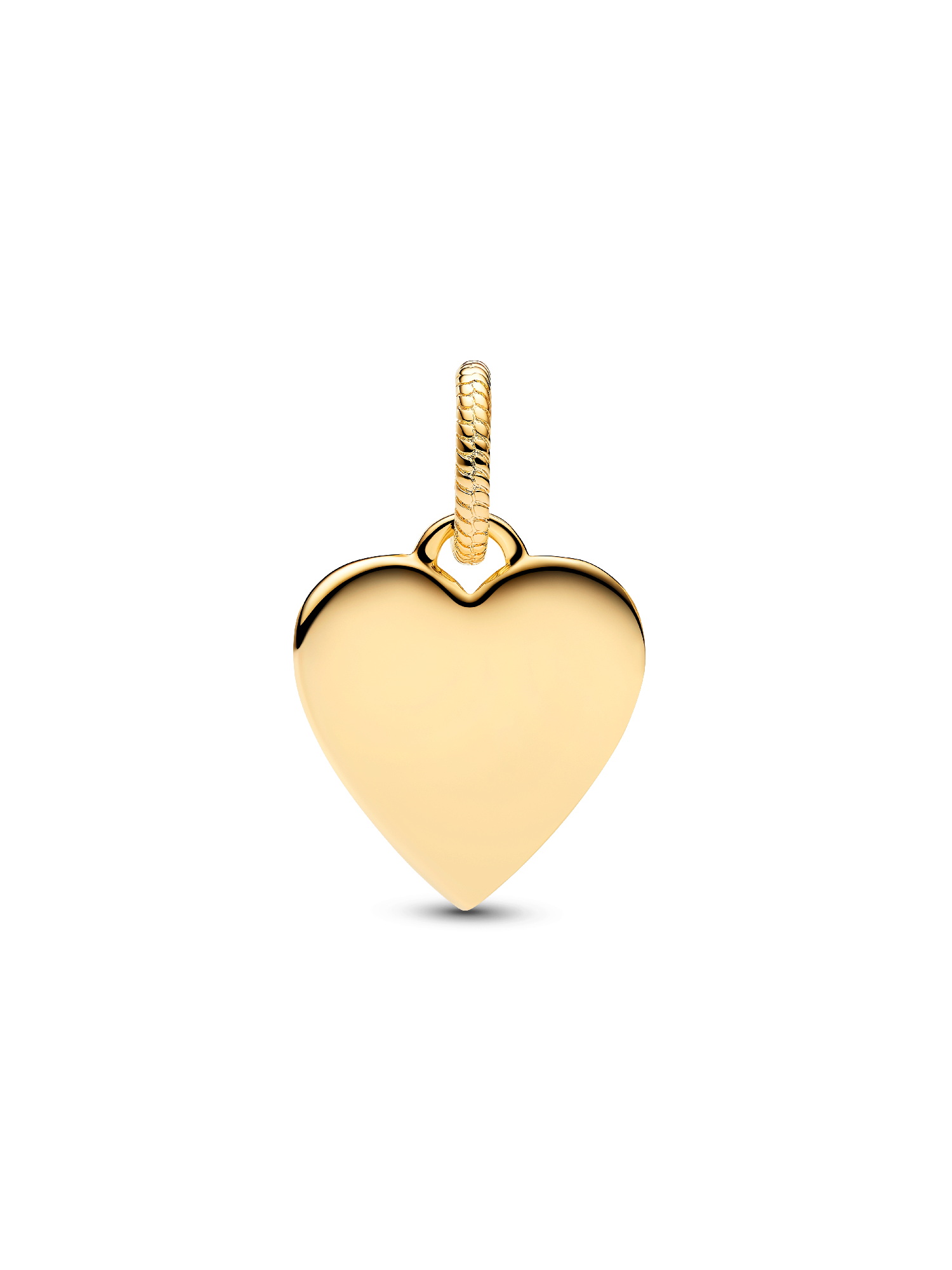 Pendentif Étiquette en forme de cœur à graver