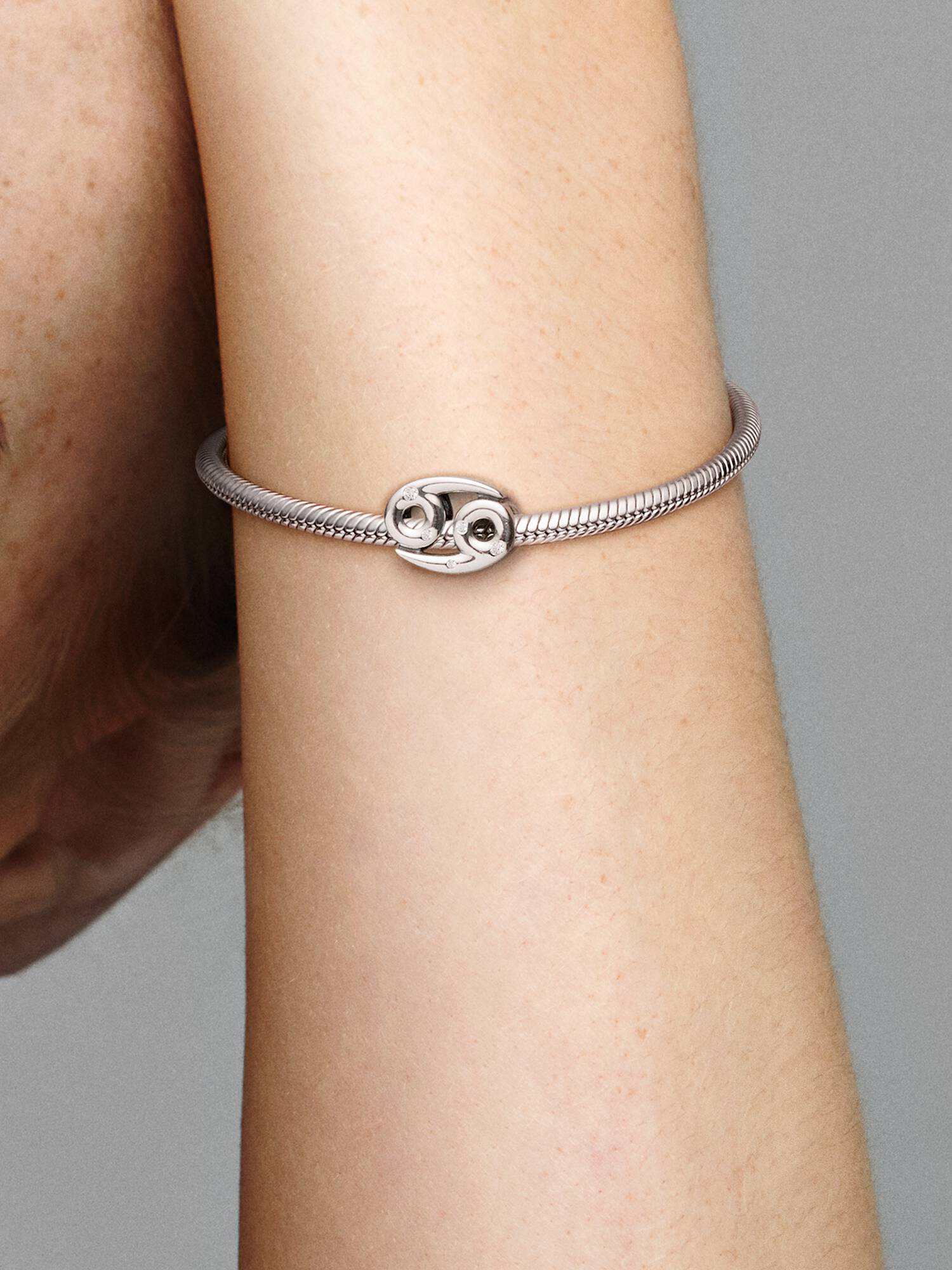 Sparkling Cancer Zodiac Charm