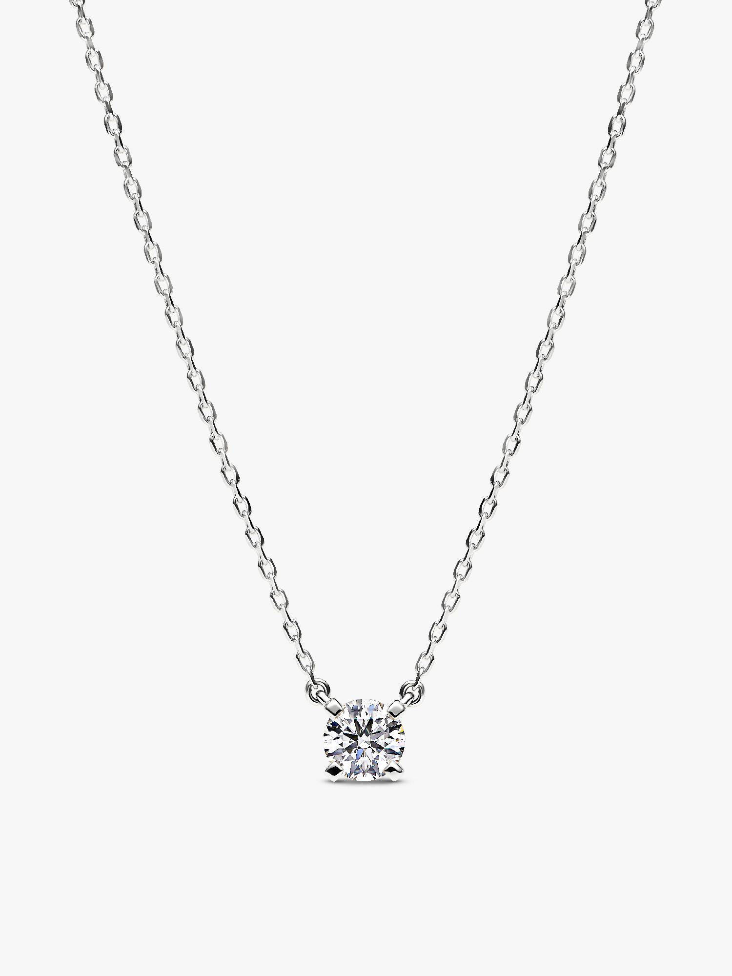 Collier à pendentif avec diamant cultivé en laboratoire Pandora Era
