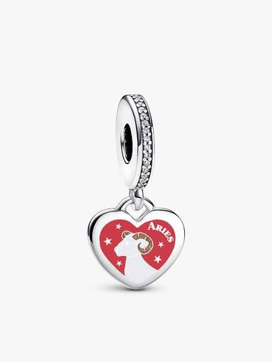 Aries Dangle Charm Bracelet Set