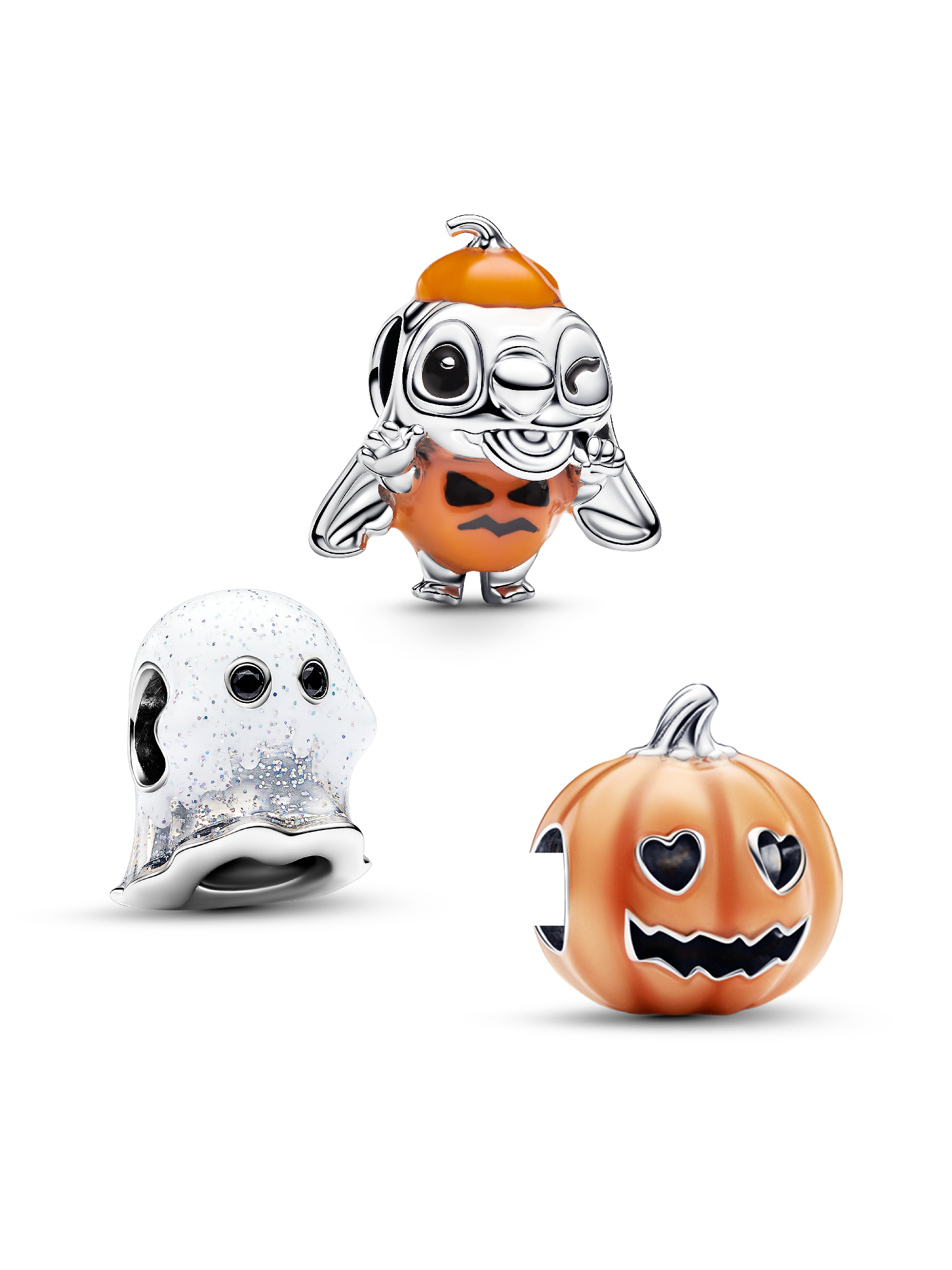 Trio de charms Stitch Halloween de Disney