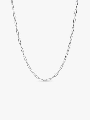 Collier à chaîne à maillons allongés