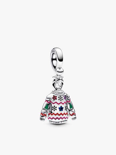 Christmas Sweater Charm Bracelet Set