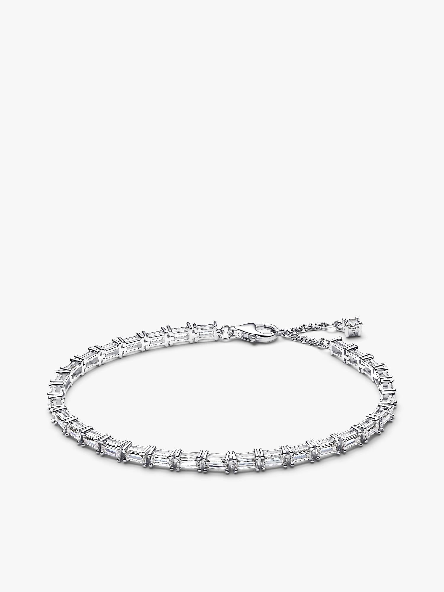 Bracelet tennis Baguette scintillante