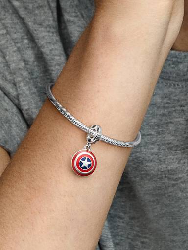 Charm-pendentif Bouclier Captain America Marvel The Avengers