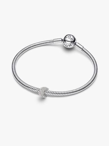 Textured Moon Mini Charm