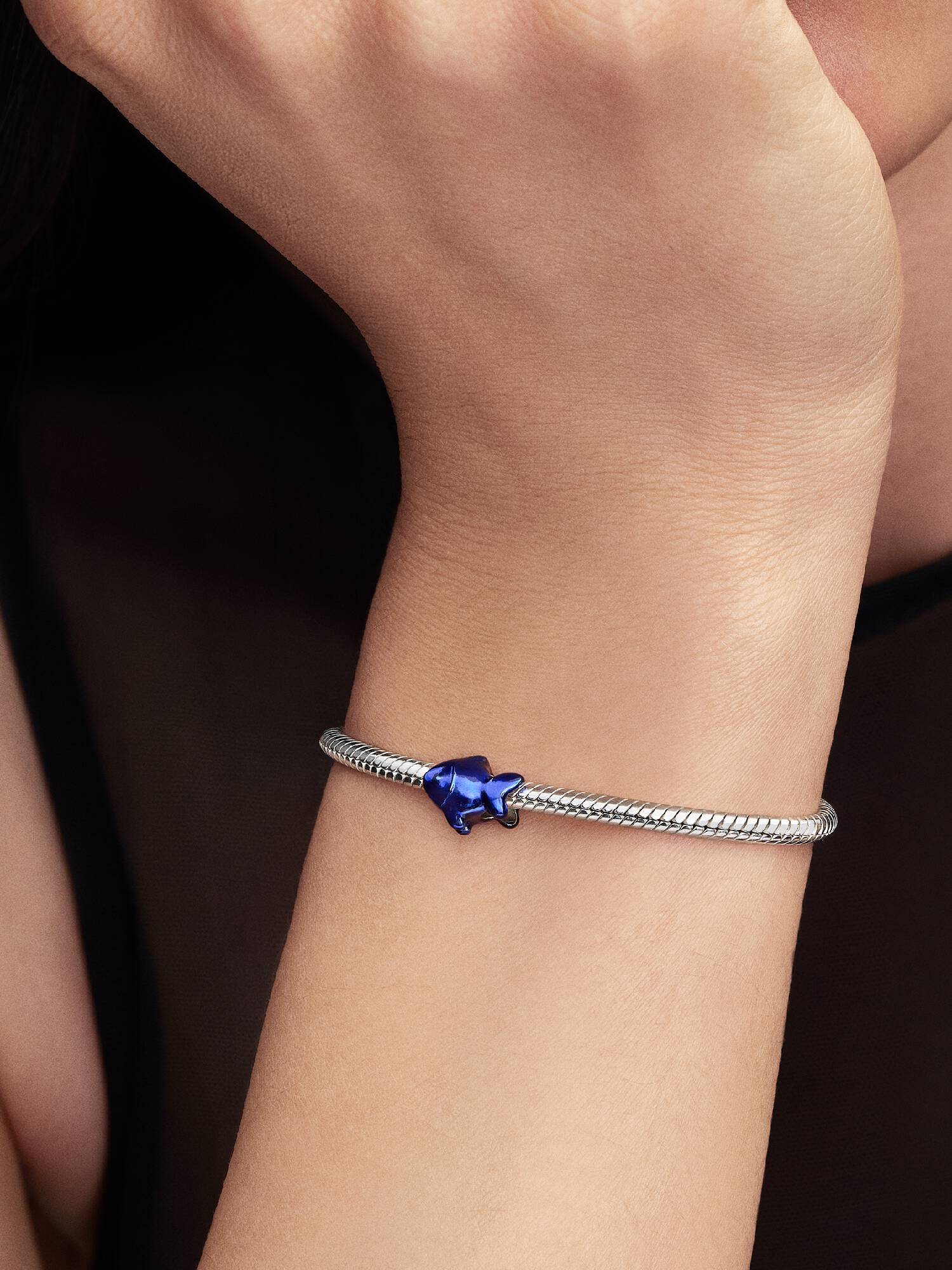 Mini charm Poisson bleu