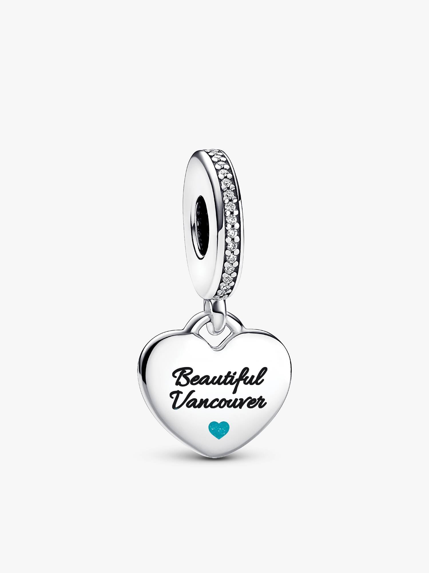 FINAL SALE - Vancouver Boat Heart Dangle Charm