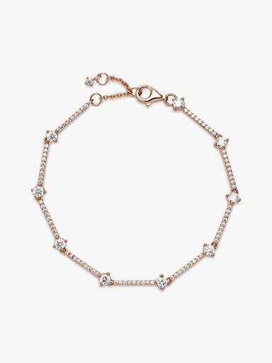 Sparkling Pavé Bars Bracelet