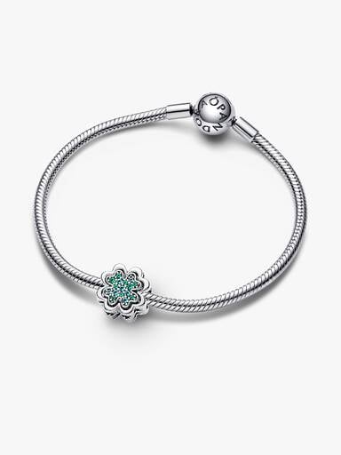 FINAL SALE - Splittable Four Leaf Clover Charm